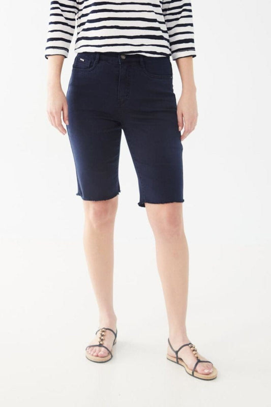 Navy Bermuda Shorts