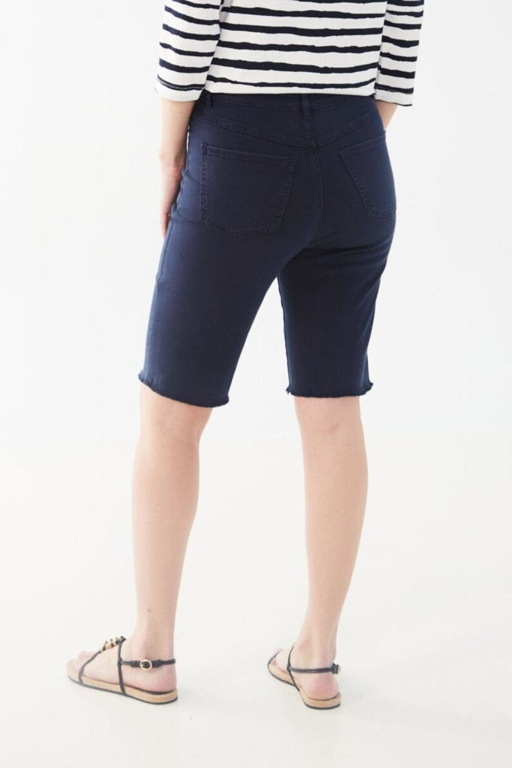 Navy Bermuda Shorts