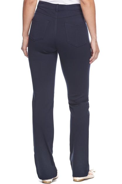 Suzanne Straight Leg Essential Pant (Navy)