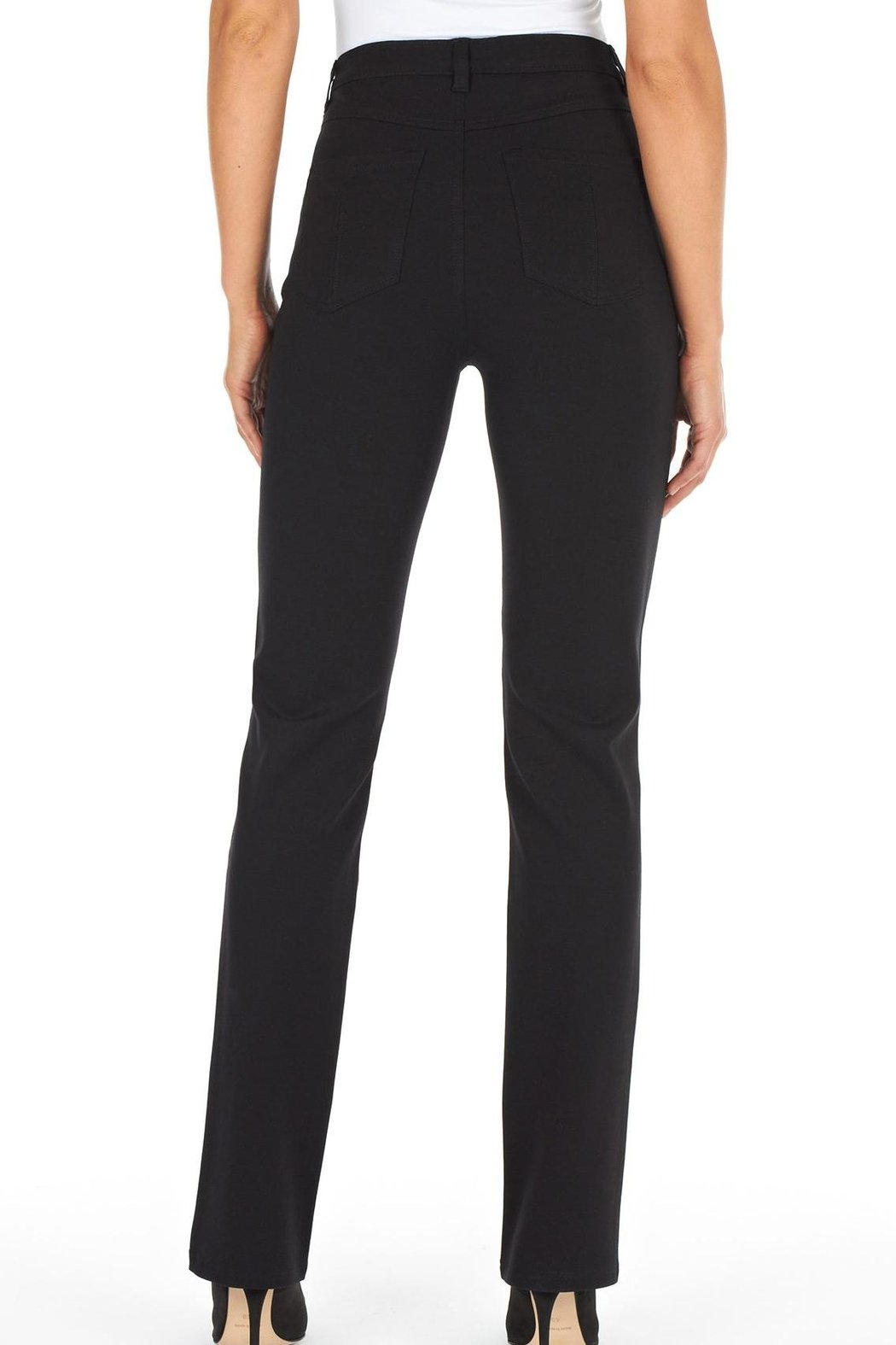 Suzanne Straight Leg Essential Pant (Black)