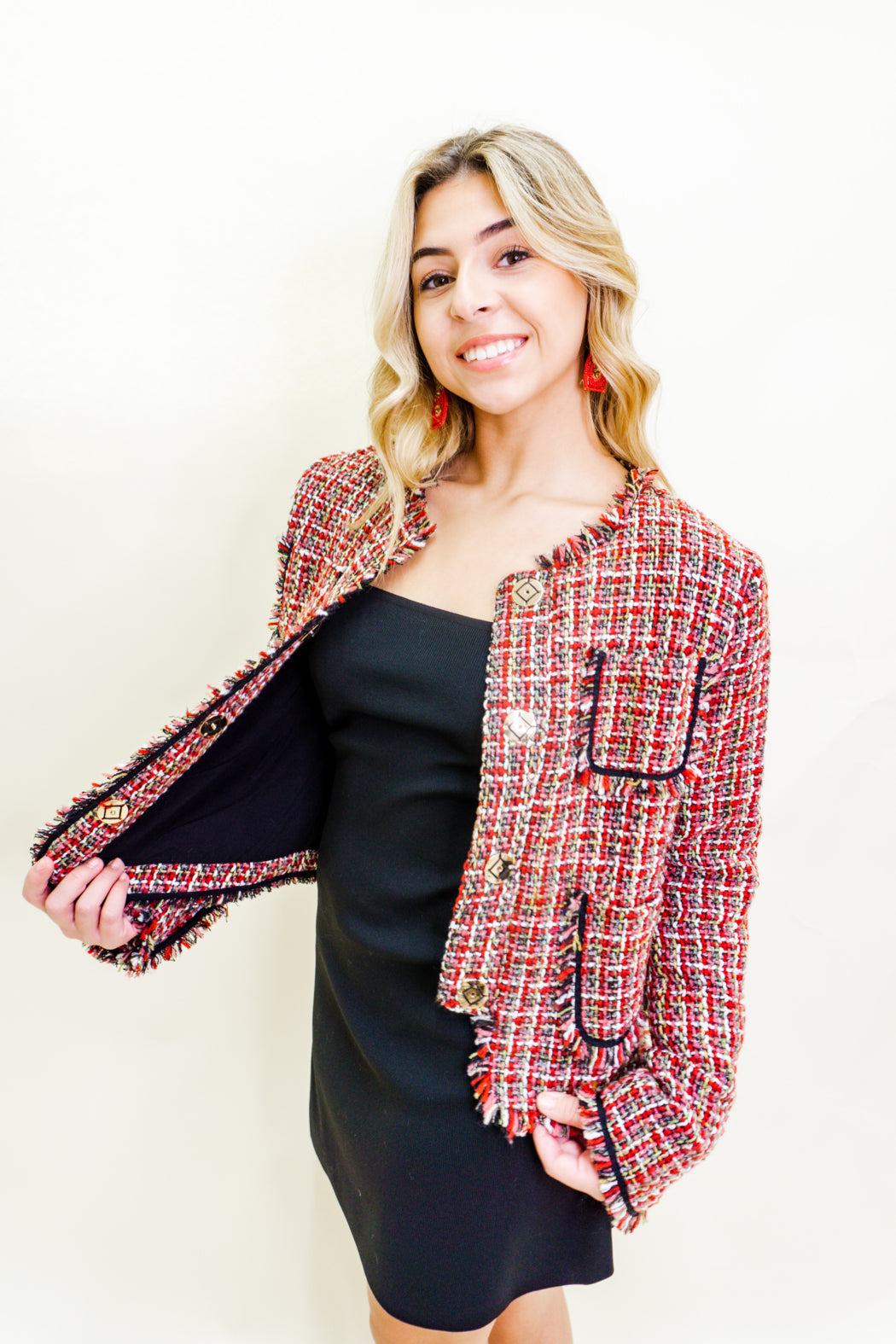Fringe Trim Jacket