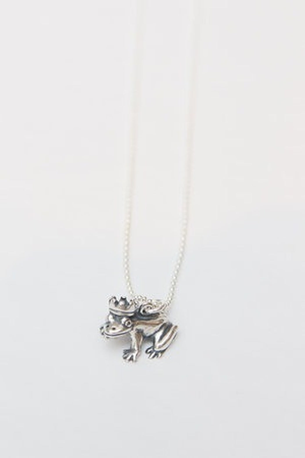 Frog prince storybook necklace