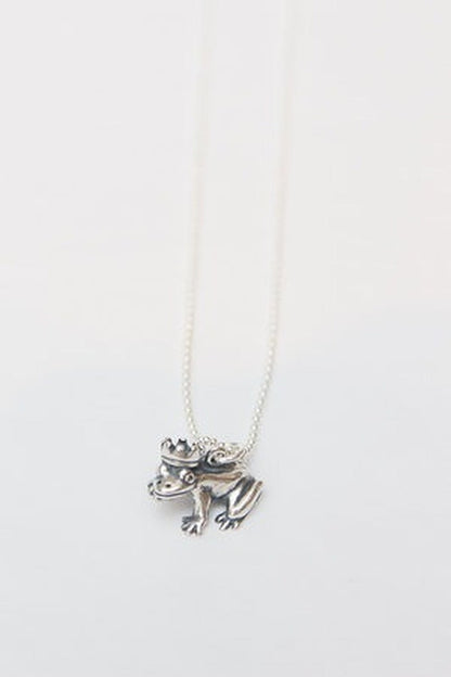Frog prince storybook necklace