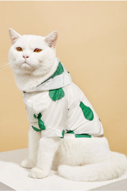 Fruit Print Sun Protection Pet Shirt