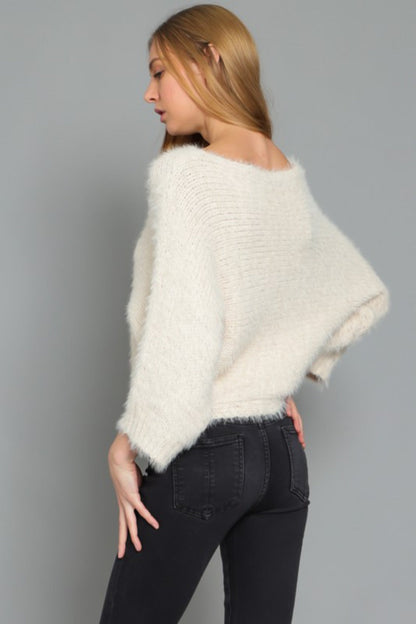 Fuzzy Knit Sweater