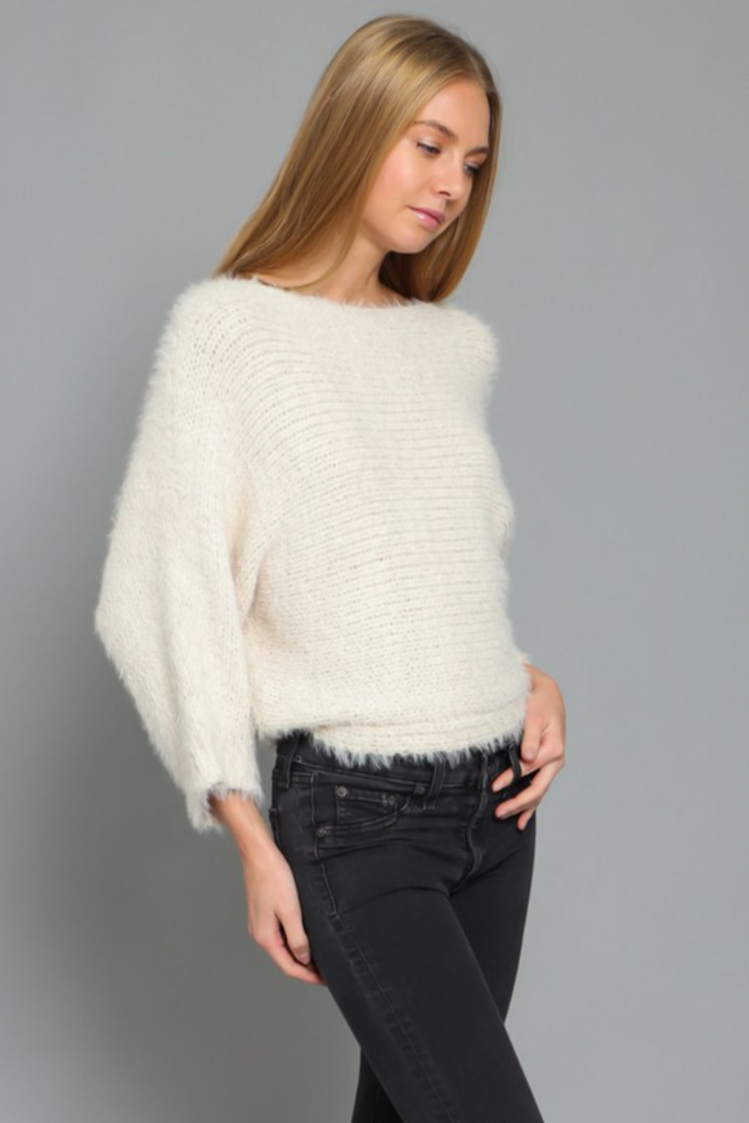 Fuzzy Knit Sweater