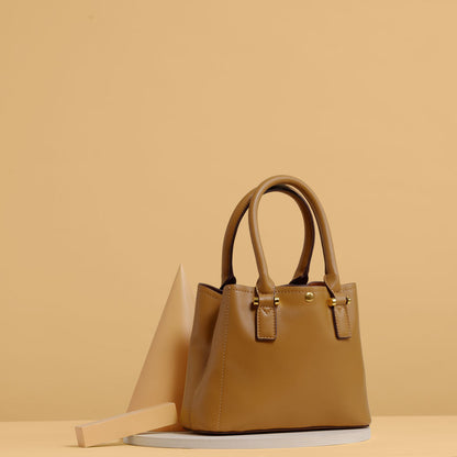 Gabby Camel Small Crossbody