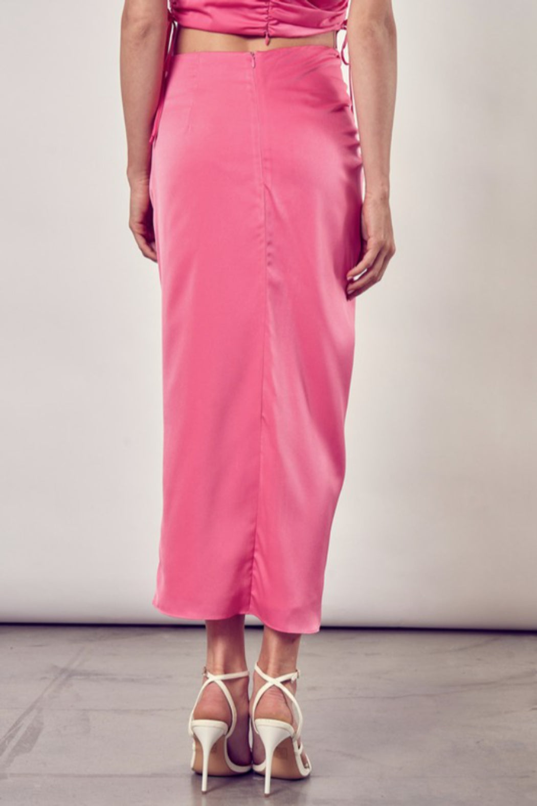 Gathered Side Skirt