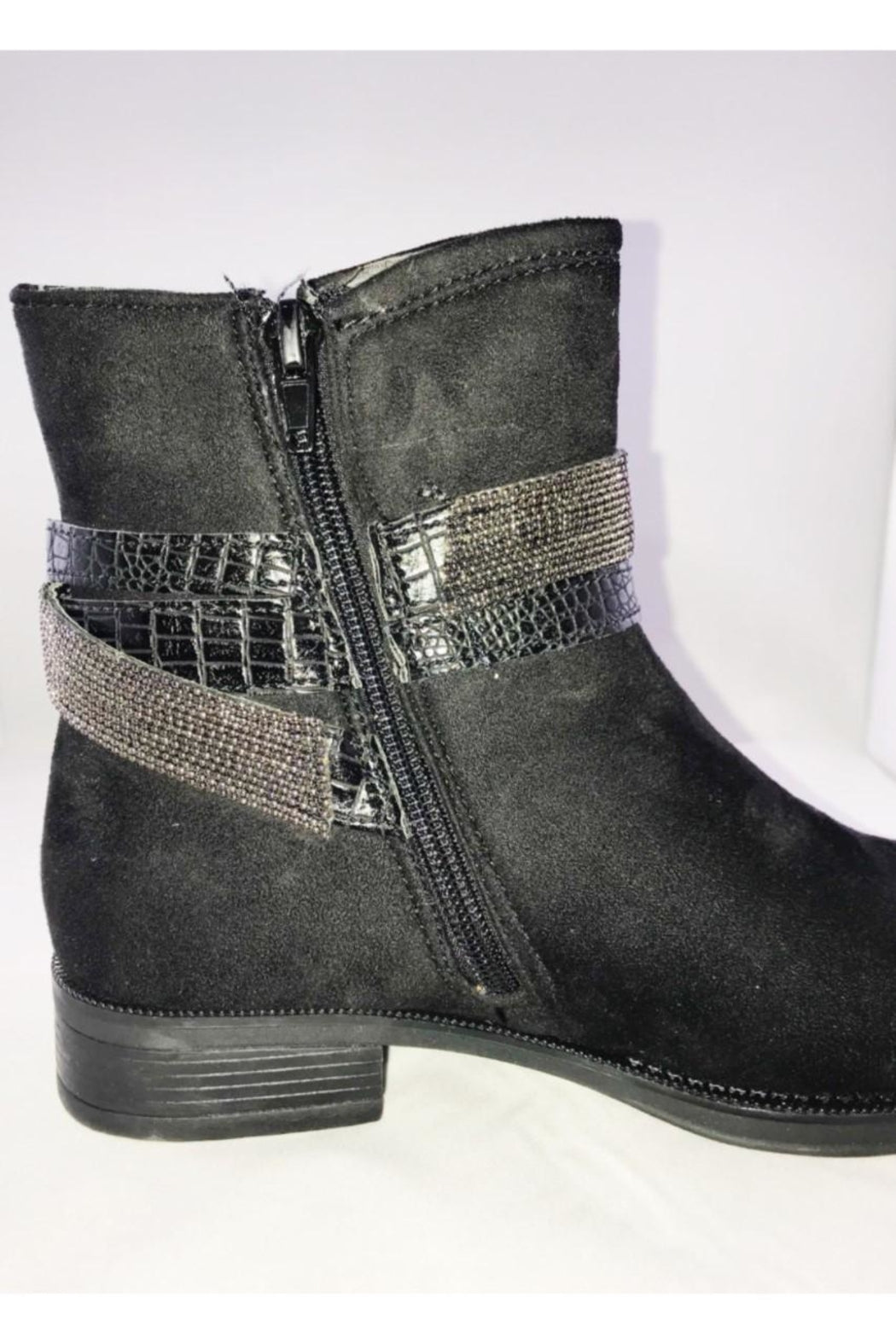 Faux Suede Bootie