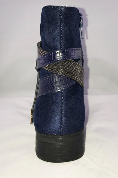 Faux Suede Bootie
