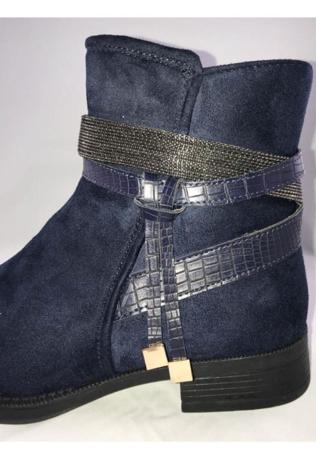Faux Suede Bootie