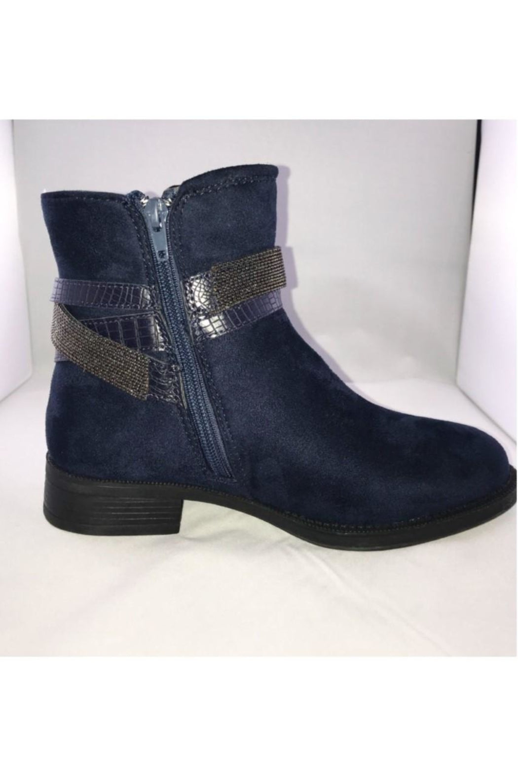 Faux Suede Bootie