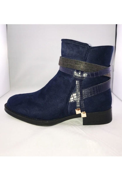 Faux Suede Bootie