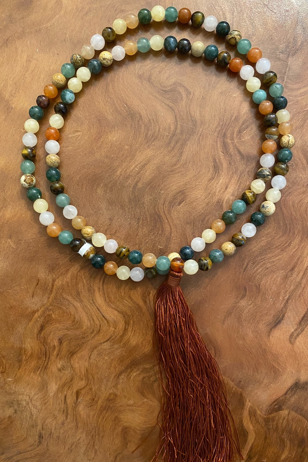 Gemstone Mala Prayer Beads