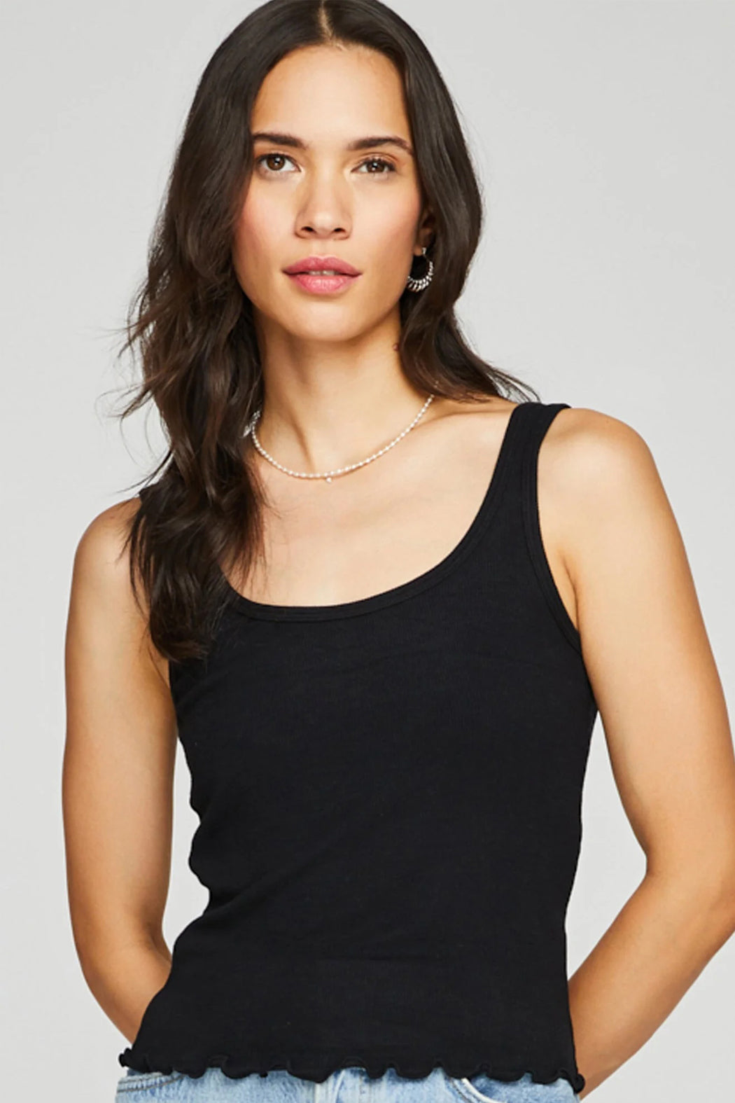 Lynne Ribbed Tank
