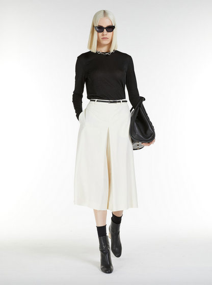 Max Mara Ghianda Black Lurex Top