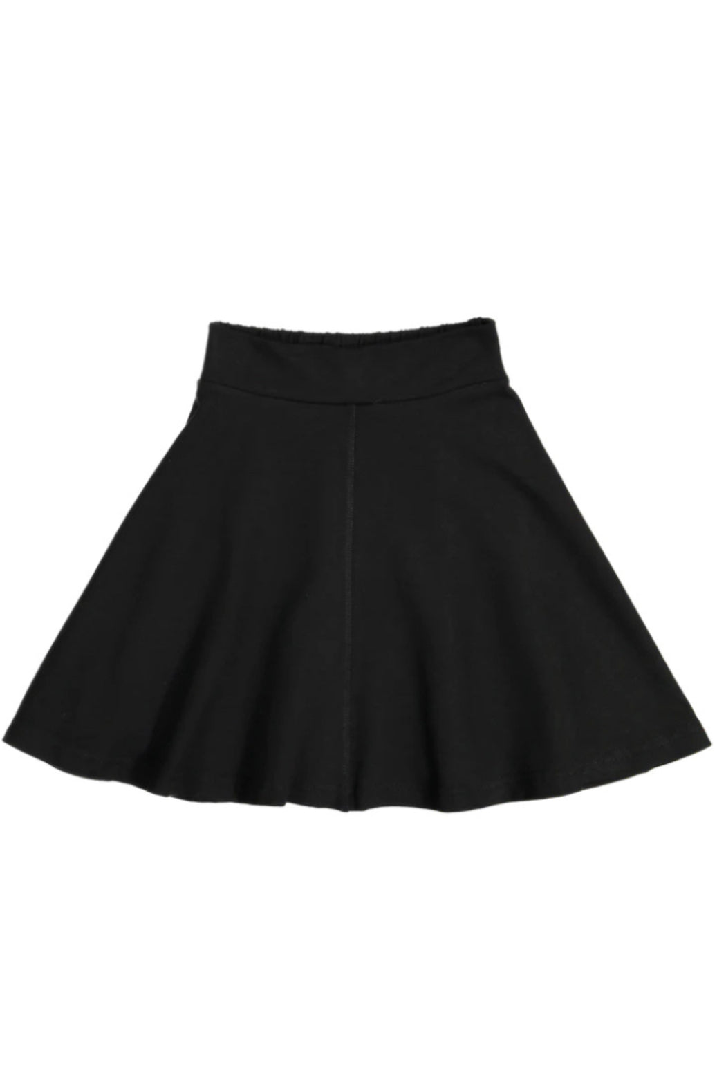 GIRLS Basic Knit Circle Skirt- Basic Colors
