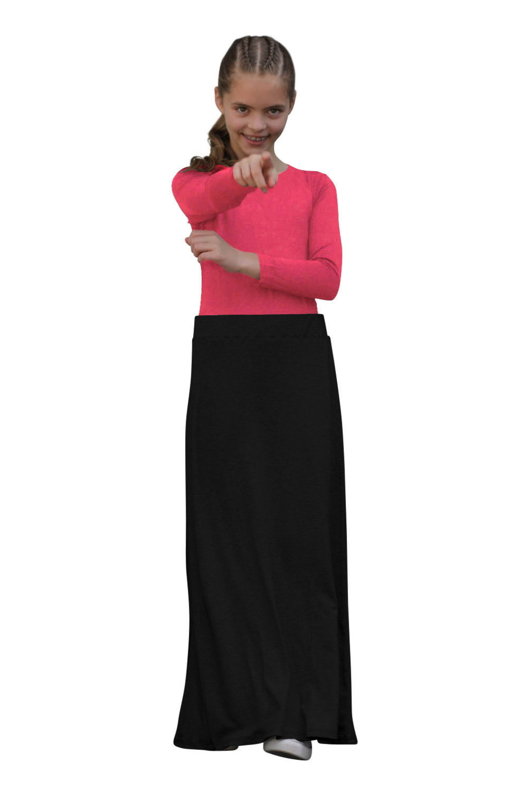 Girls Maxi A-Line Skirt