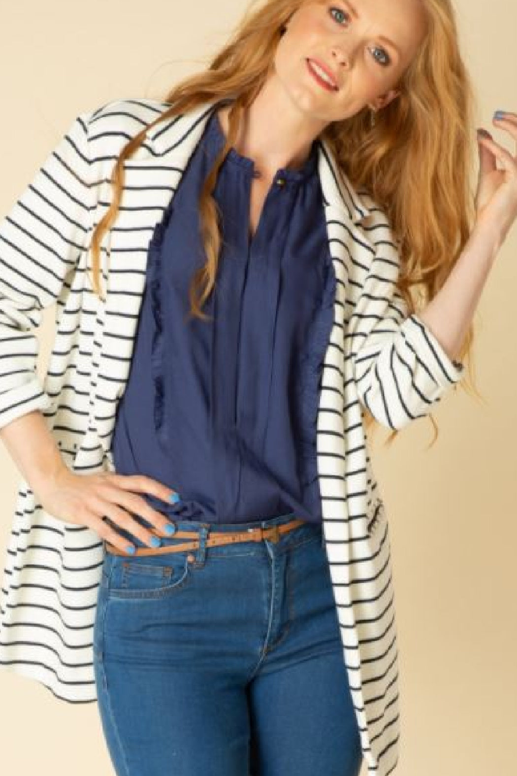 Gisela Ruffle Blouse