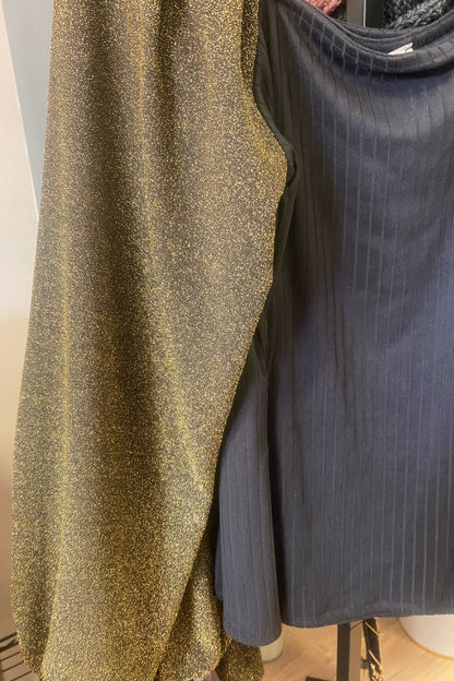 Glitter Sleeve Top