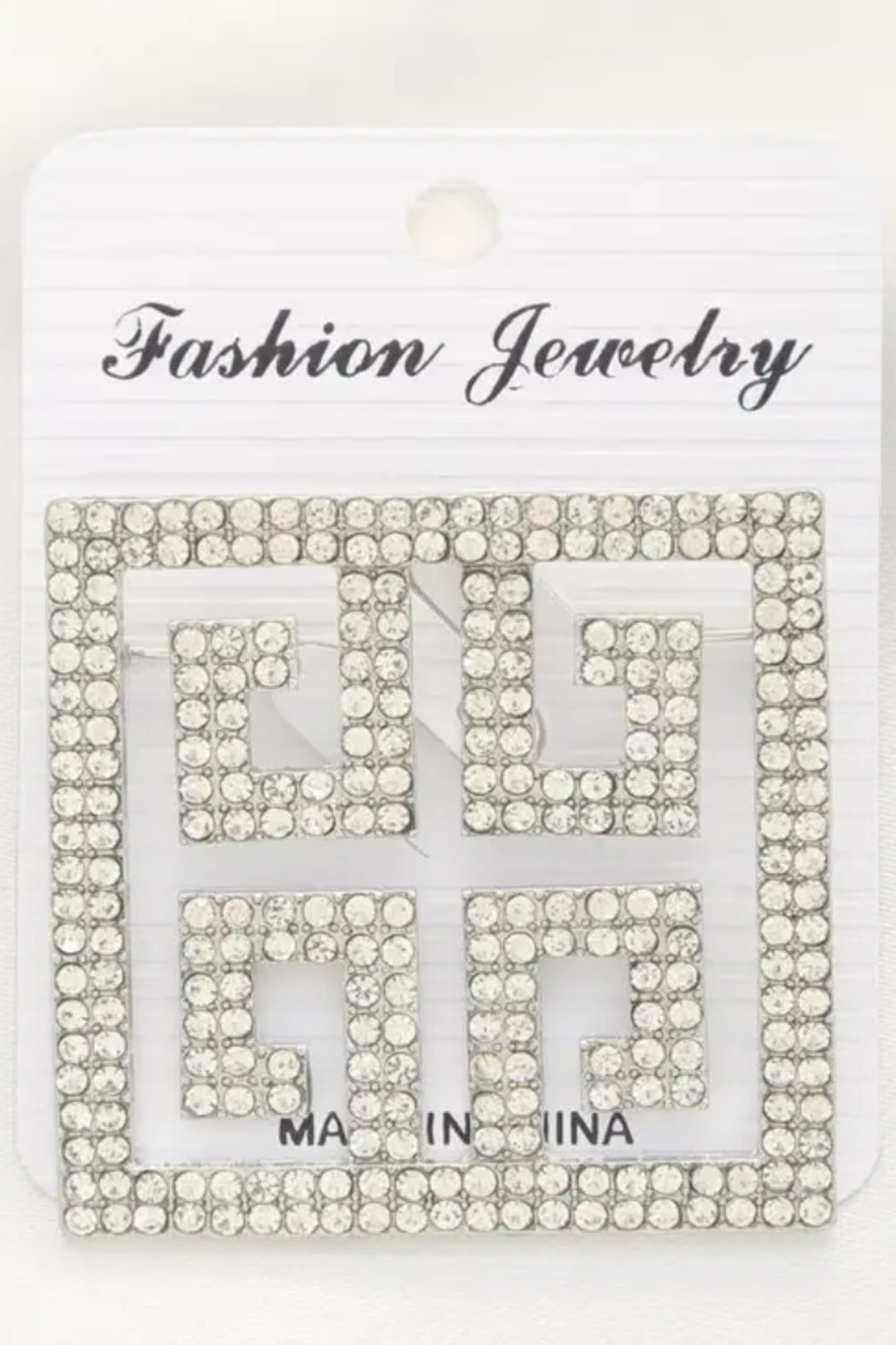 Greek Pattern Brooch