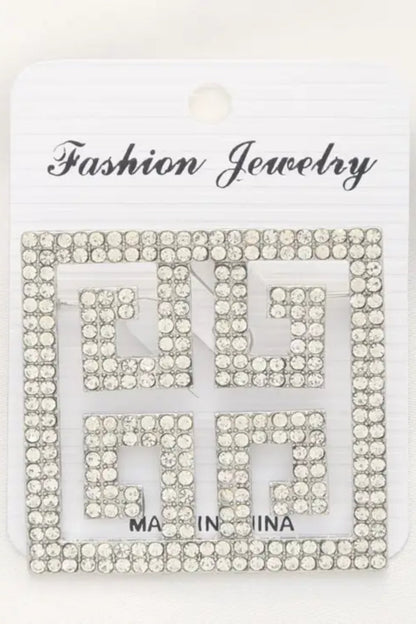 Greek Pattern Brooch