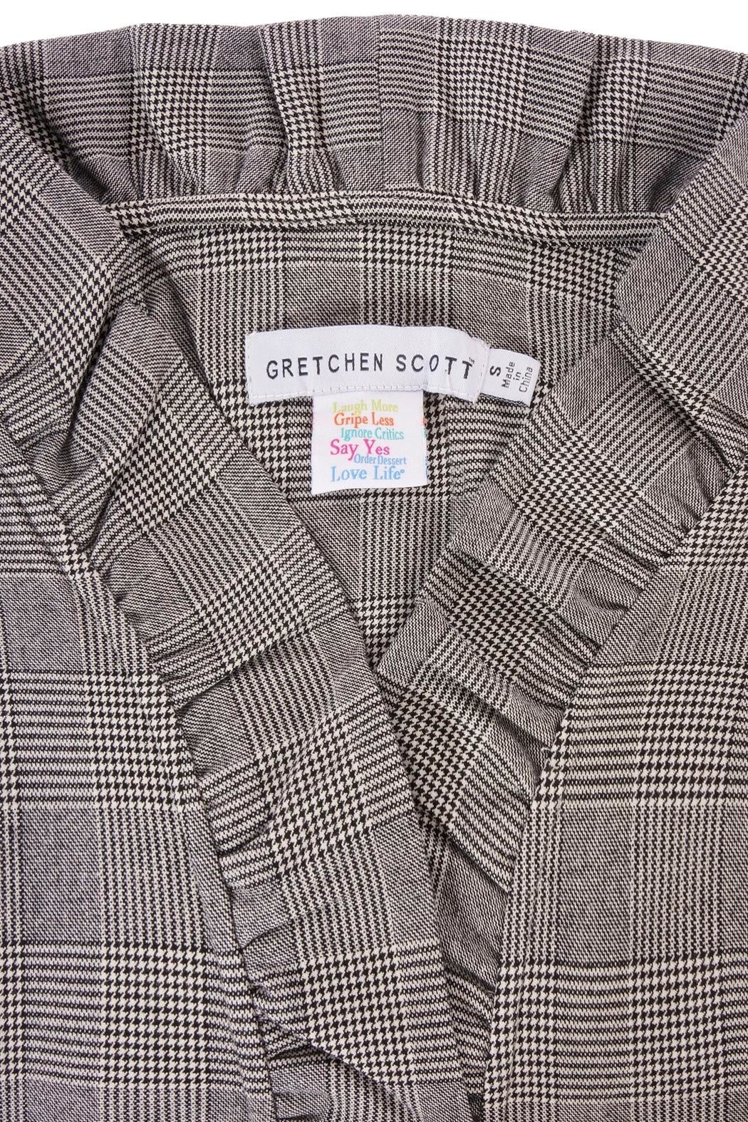 Ruffneck Jersey Dress