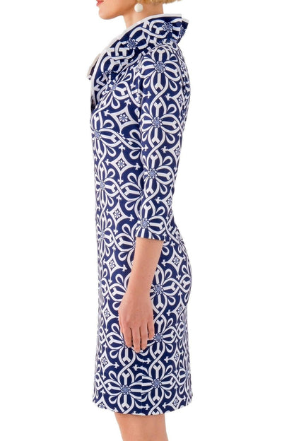 Ruffneck Jersey Dress