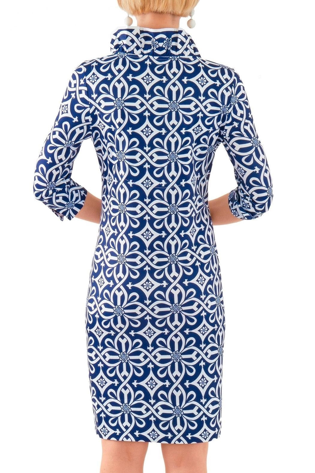 Ruffneck Jersey Dress