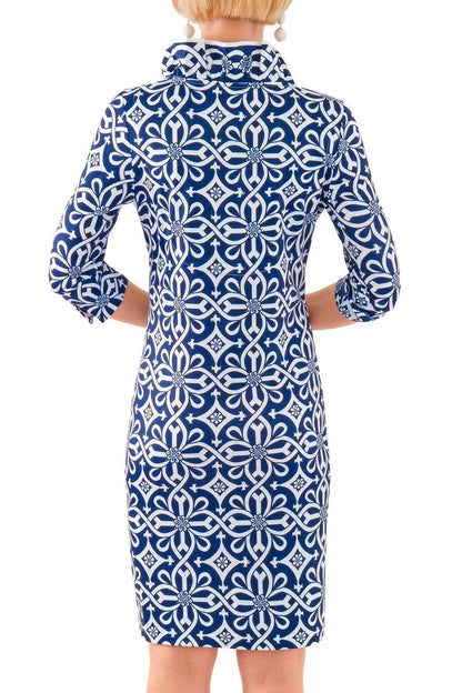 Ruffneck Jersey Dress
