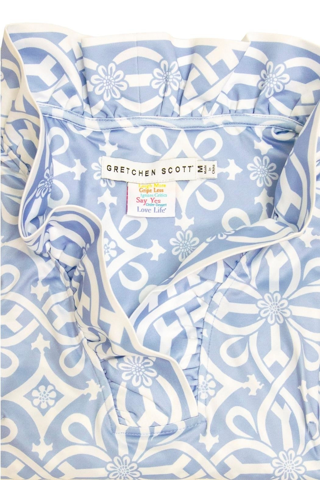 Ruffneck Jersey Dress