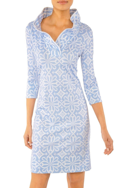 Ruffneck Jersey Dress