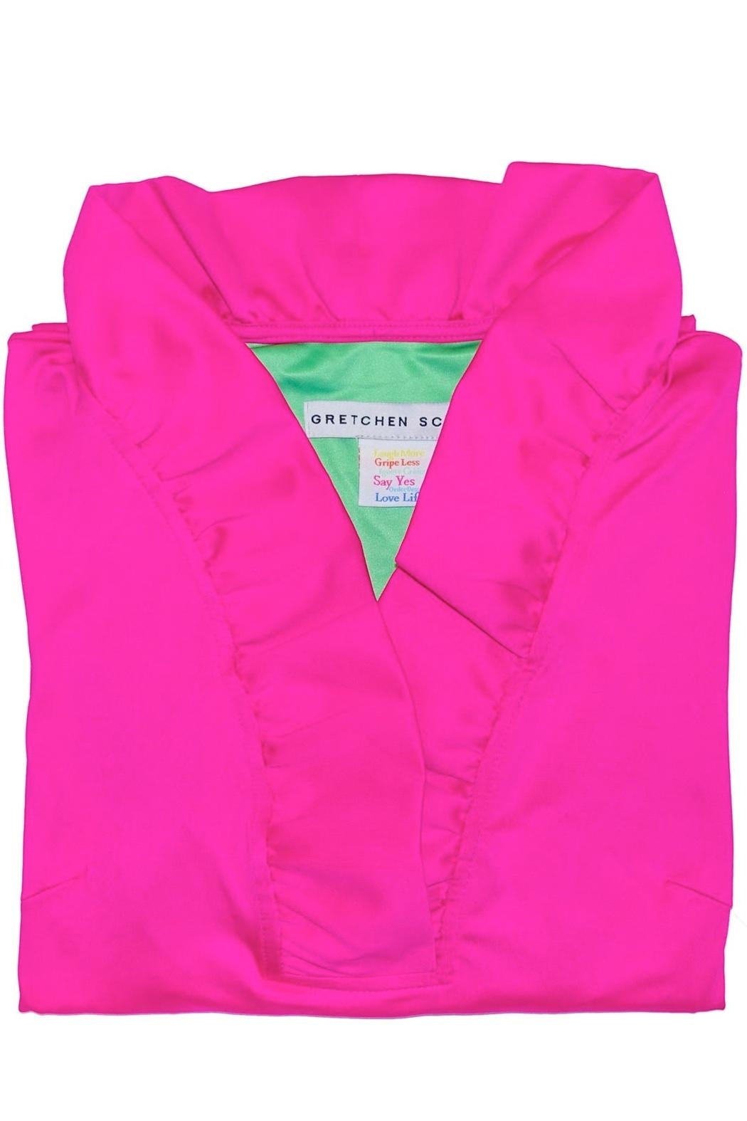 Ruffneck Jersey Dress