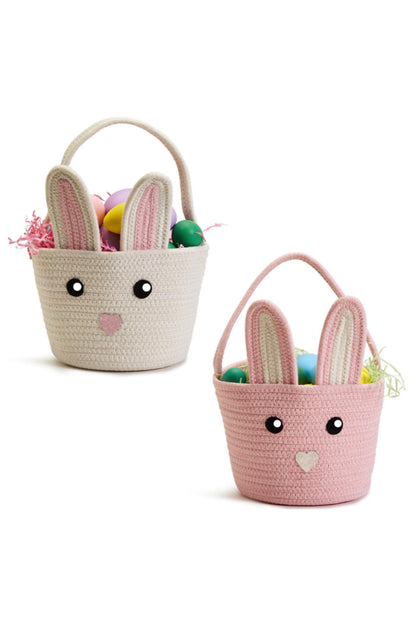 HAND CRAFTED BUNNY BASKET