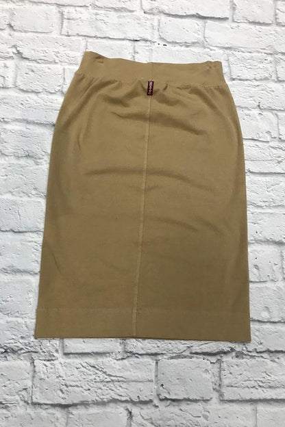 Hardtail pencil skirt