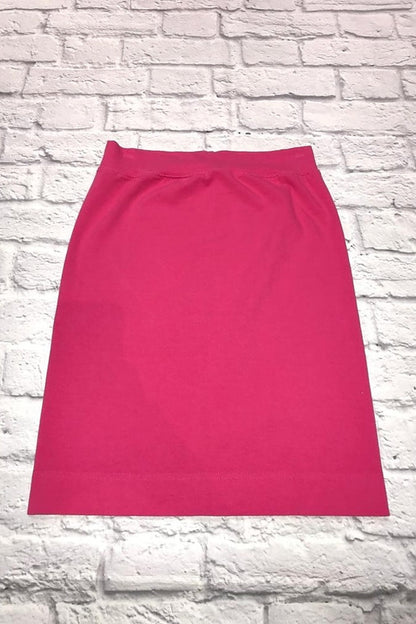 Hardtail pencil skirt