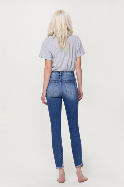 Haylie Ripped Bottom Jeans