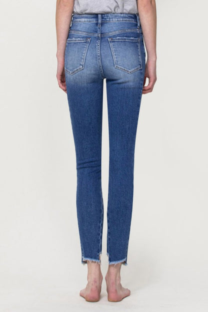 Haylie Ripped Bottom Jeans