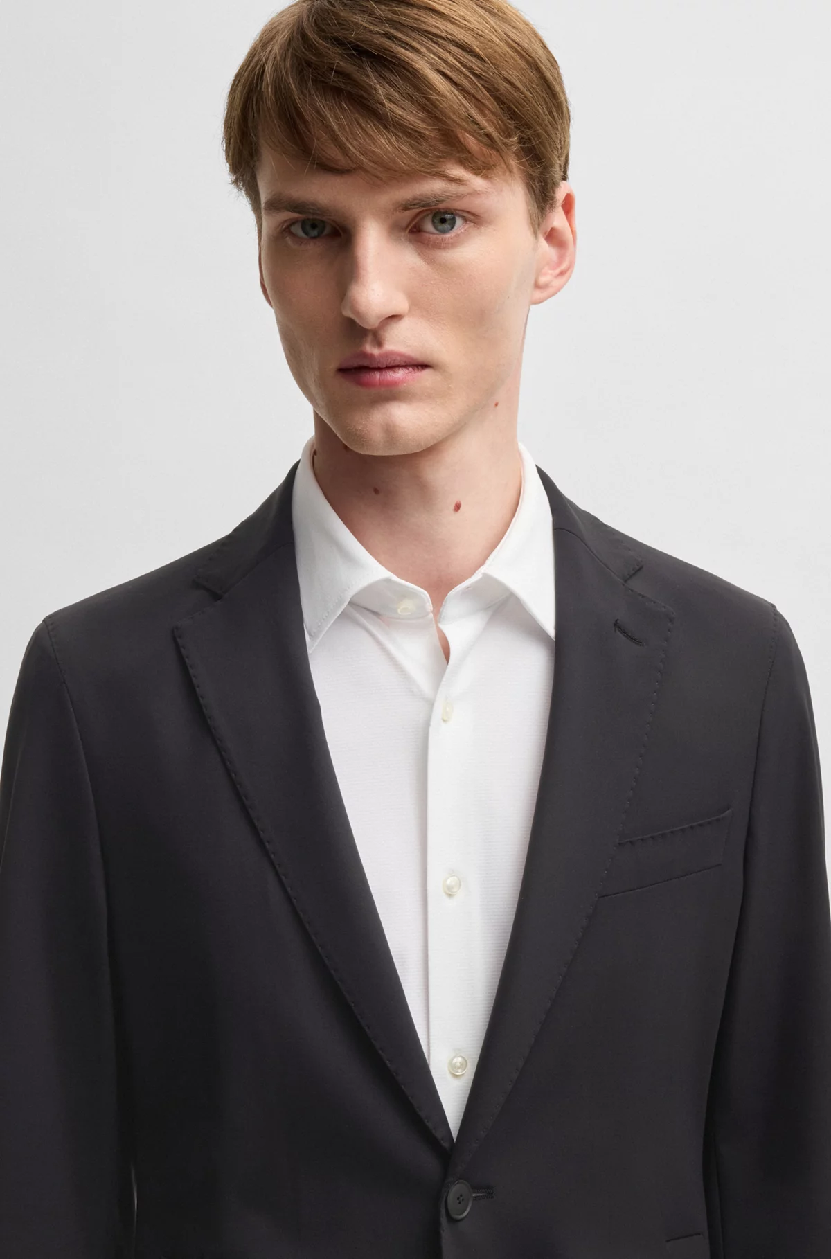 Boss Slim-Fit Jacket with Removable Hooded Inner