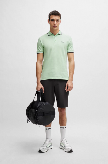BOSS Paddy Polo with Contrast Logo Details