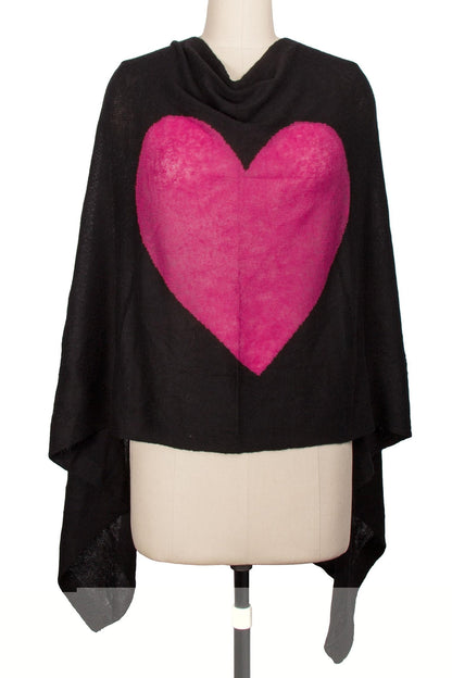 Heart Poncho