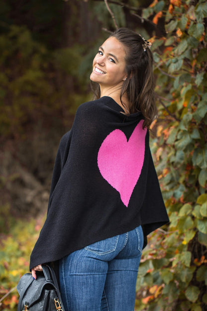Heart Poncho