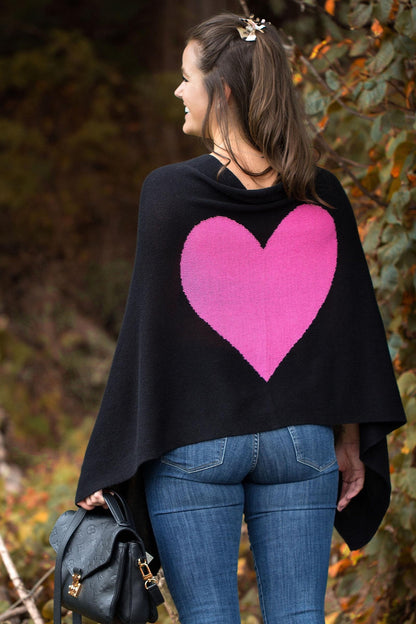 Heart Poncho