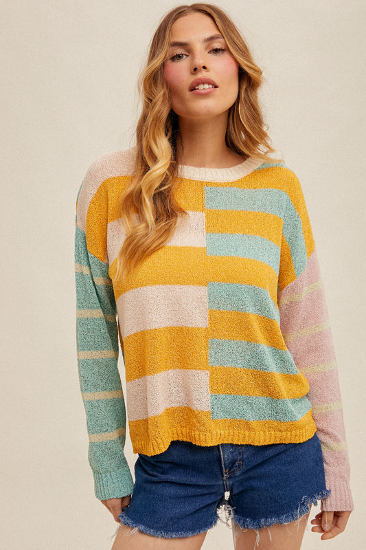 Pastel Stripe Sweater