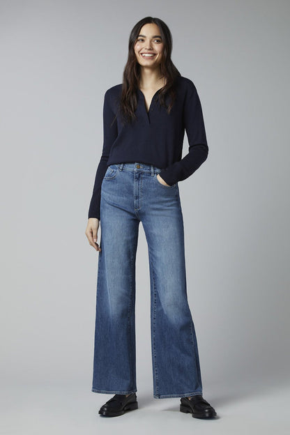 Hepburn Wide Leg Maritime