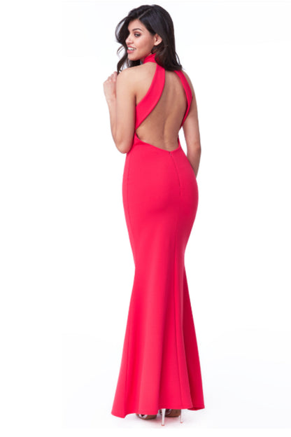 High Neck Gown