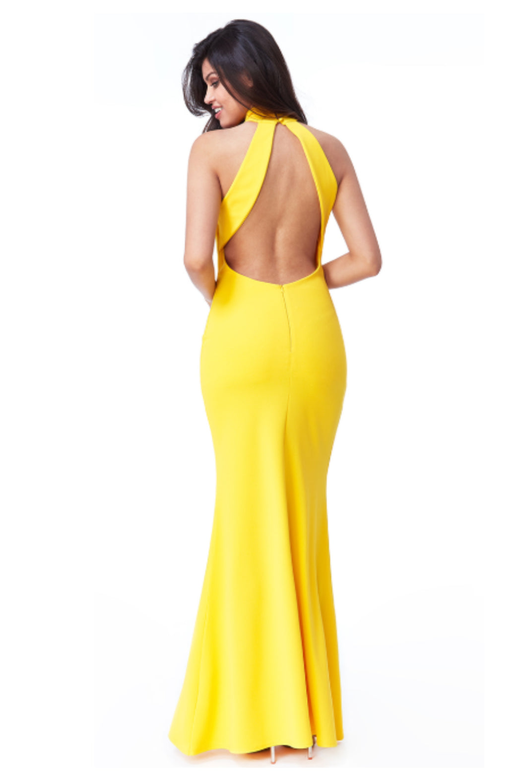 High Neck Gown