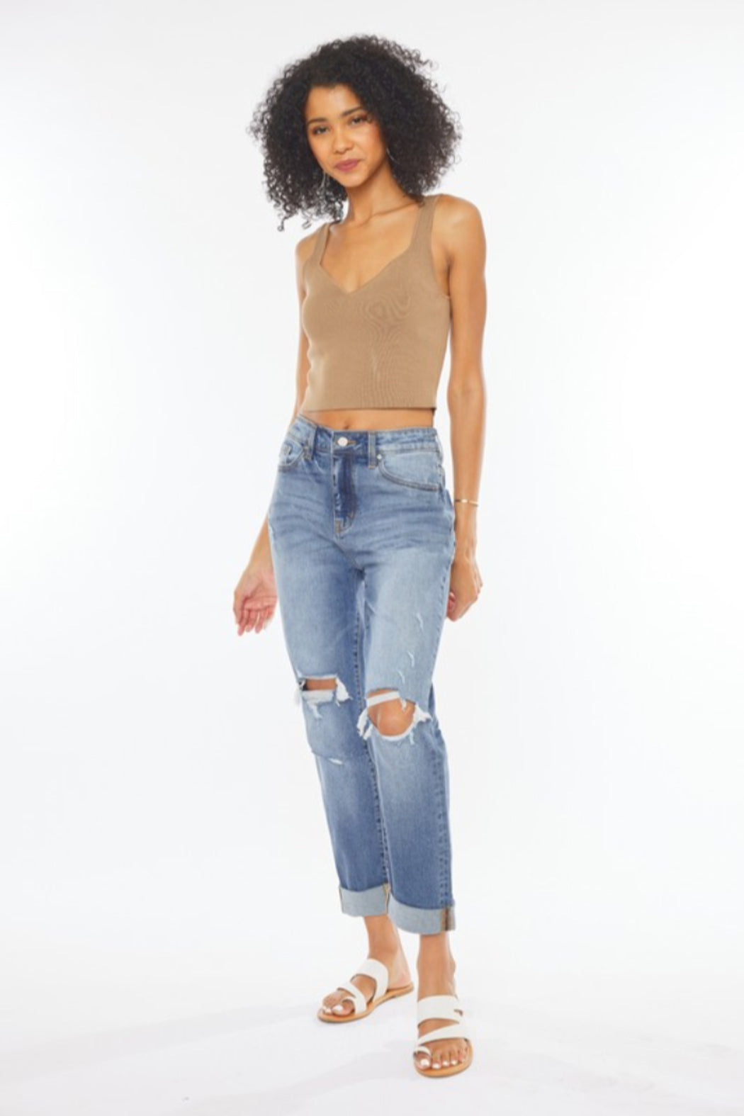 High Rise Mom Jeans