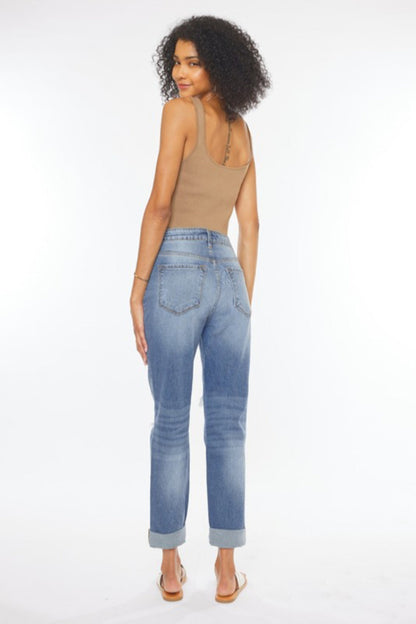 High Rise Mom Jeans