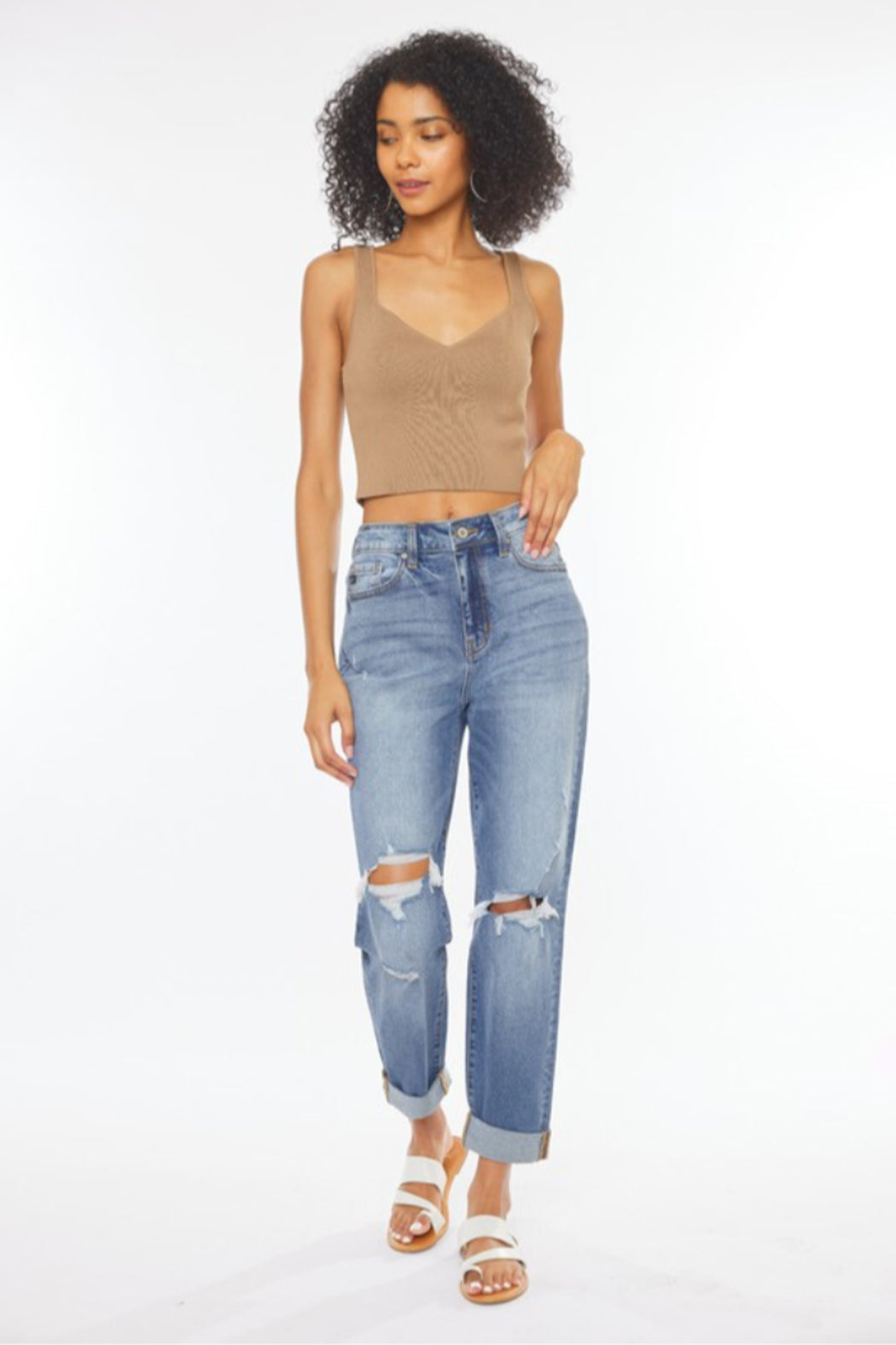 High Rise Mom Jeans